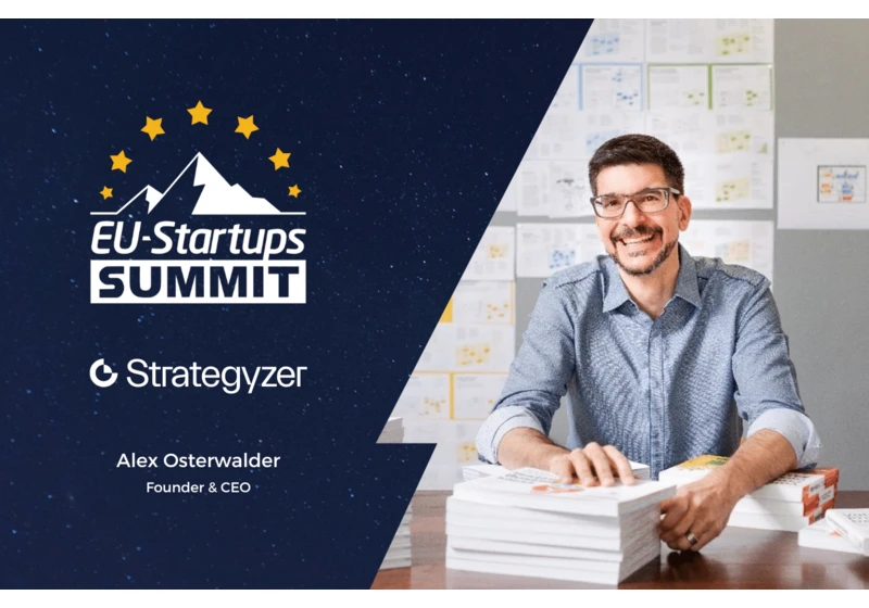 Alex Osterwalder, CEO Strategyzer, will speak at this year’s EU-Startups Summit!