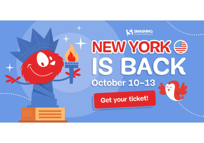 Meet SmashingConf New York 🇺🇸 (Oct 10–13)