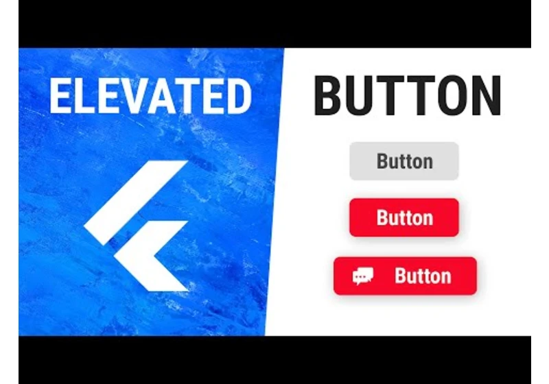 Flutter ElevatedButton Widget