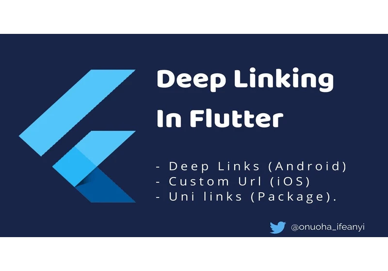 Deep Linking In Flutter - Part 1