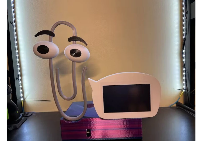  Raspberry Pi Brings ChatGPT AI to Clippy 