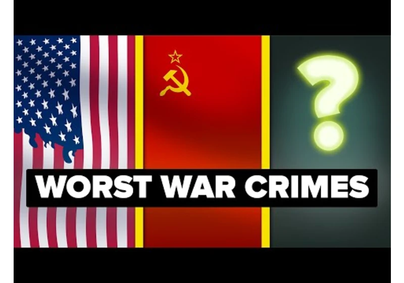 This Surprising Country is Guilty of Worst War Crimes in History