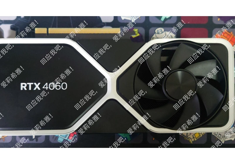  Nvidia's GeForce RTX 4060 Founders Edition Pictured 