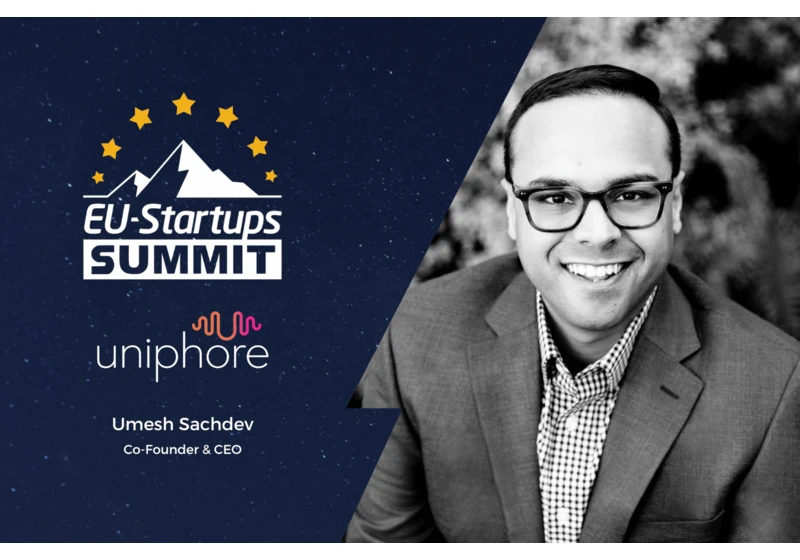 Umesh Sachdev, Co-Founder and CEO of Uniphore, will speak at this year’s EU-Startups Summit!