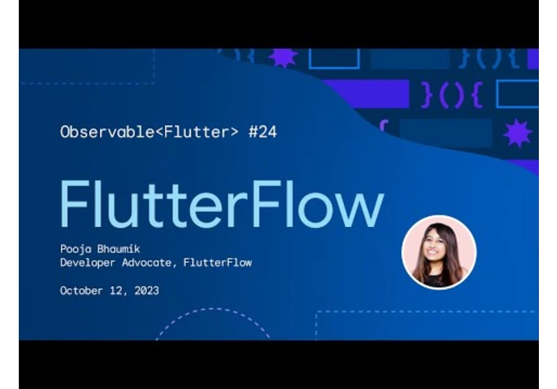 Observable Flutter: FlutterFlow