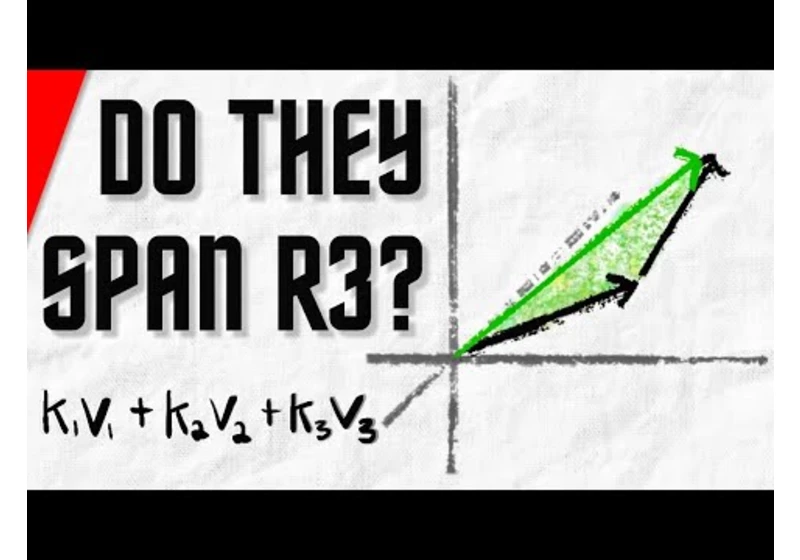 Do the Vectors Span R3? | Linear Algebra Exercises