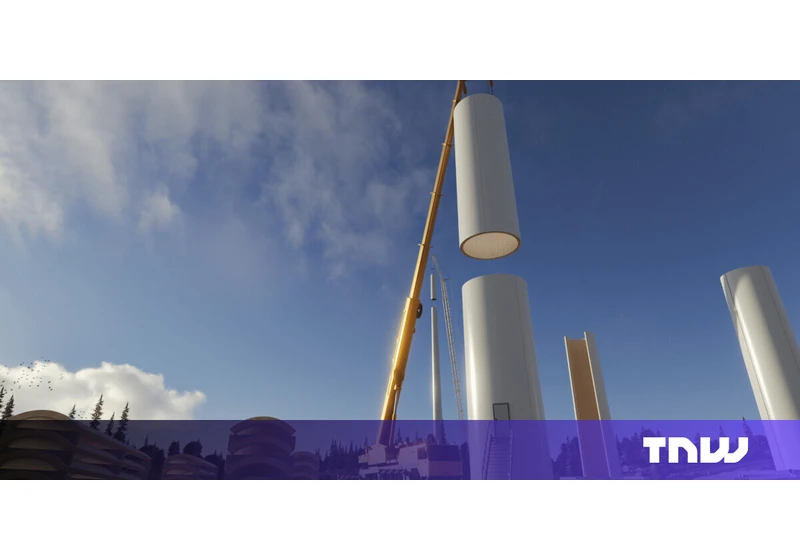 World’s tallest wooden wind turbine is ‘stronger than steel’