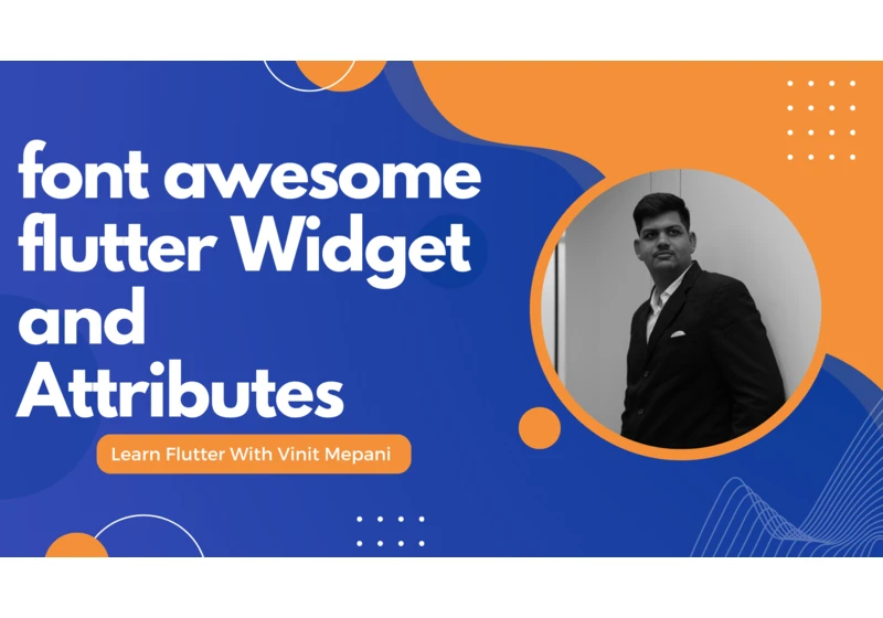 font_awesome_flutter Widget and Attributes