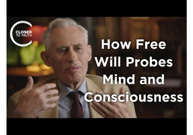 Richard Swinburne - How Free Will Probes Mind and Consciousness