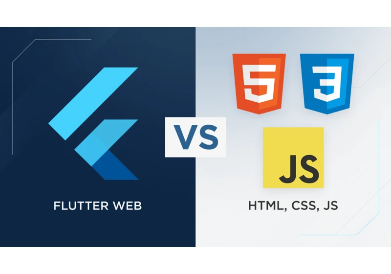 Flutter Web vs HTML, CSS & JS: Performance Comparison