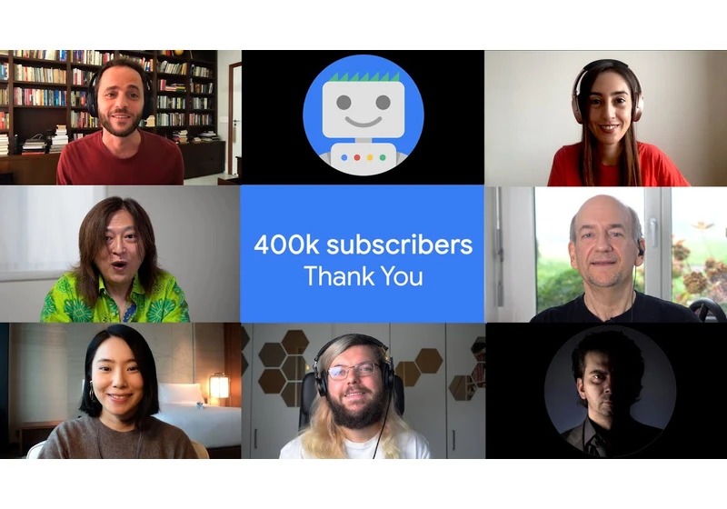 Google Search Central Thank You: 400,000 Subscribers!!