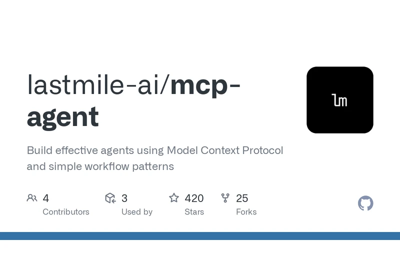 Show HN: Mcp-Agent – Build effective agents with Model Context Protocol