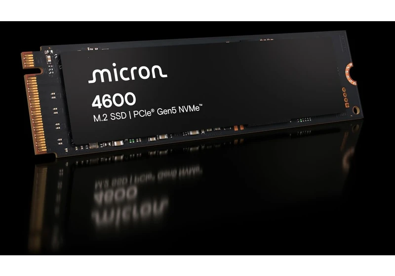  Micron introduces 4600 PCIe Gen 5 NVMe client SSD, promises lower AI load times 