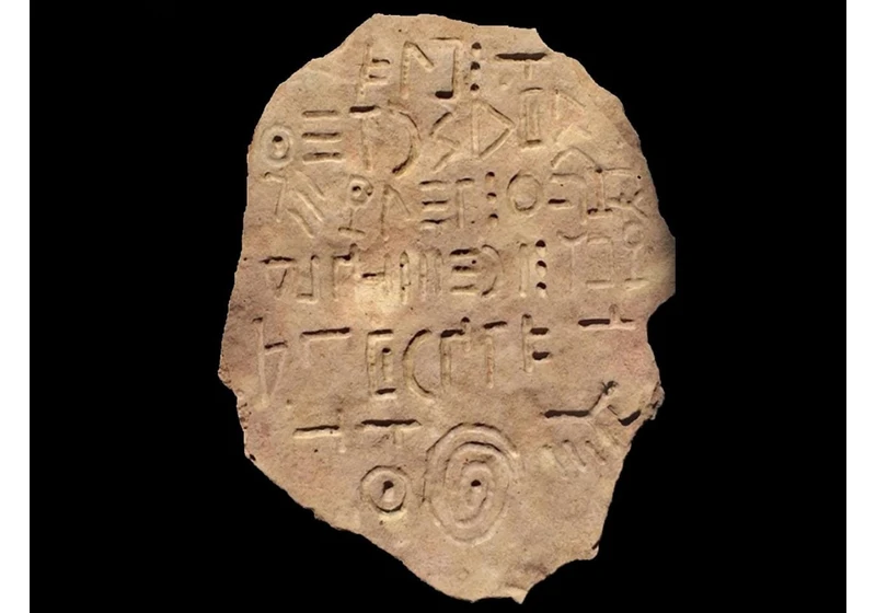 Mysterious tablet with unknown language unearthed in Georgia