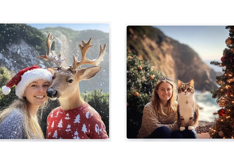 I Tried AI to Design a Holiday Card, but It Kept Faking My Family