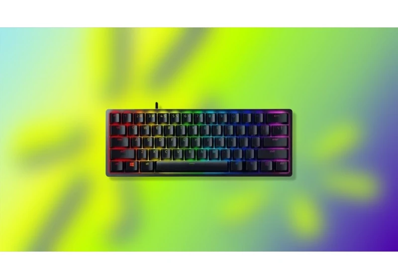 We’ve Found the Perfect Gaming Keyboard for Your Cramped Desk -- Just $70 Post-Cyber Monday