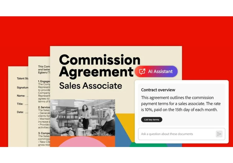  Adobe's AI assistant can now decipher contract jargon in your PDFs 