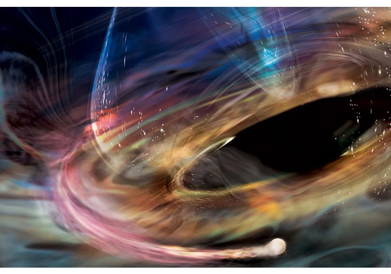 X-ray flashes from nearby supermassive black hole accelerate mysteriously