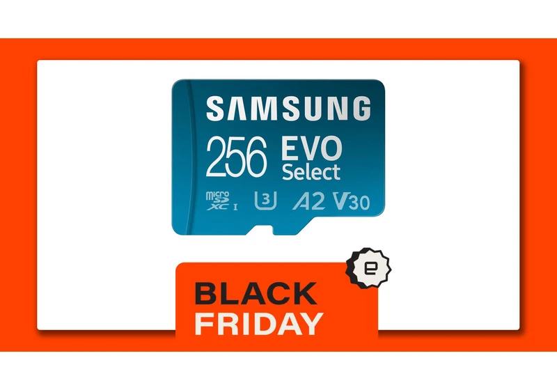 Samsung Black Friday deal: Get a 256GB Evo Select microSD card for only $18