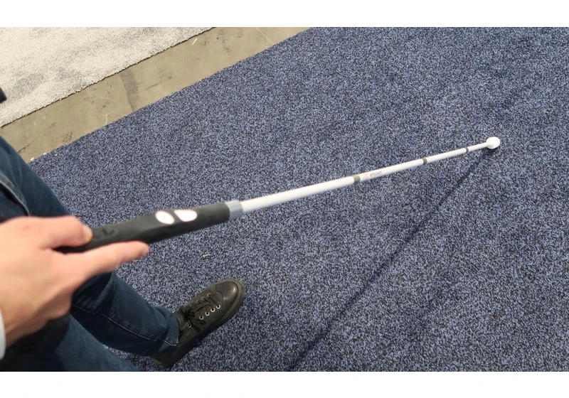 The WeWalk Smart Cane 2 could be one of AI's few good use cases at CES 2025