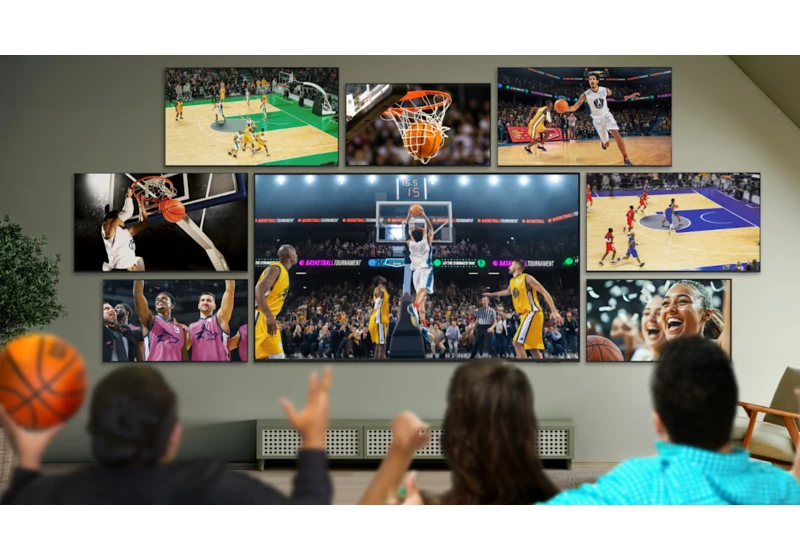 Samsung's new March Madness TV bundle pushes the boundaries of reason — and walls