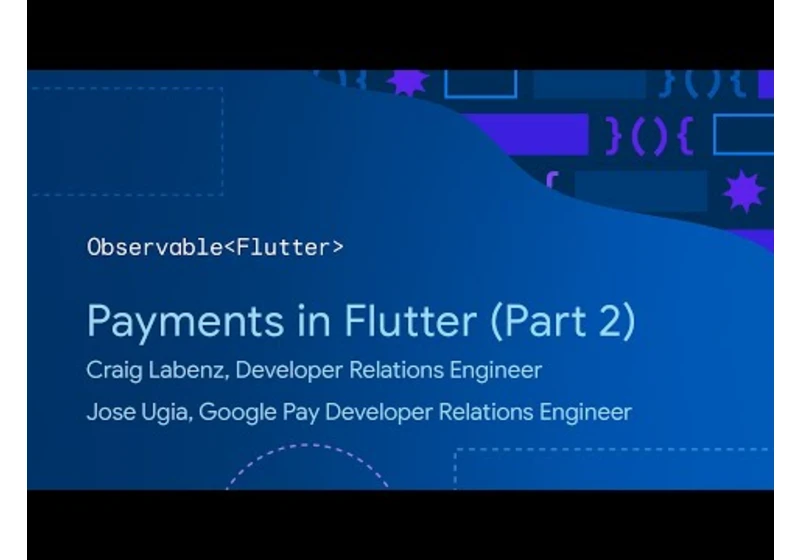 Observable Flutter: Payments in Flutter (Part 2)