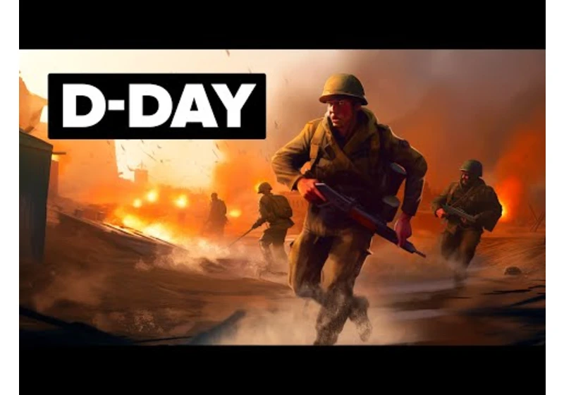 June 6, 1944, Omaha Beach - D-DAY (Minute by Minute)