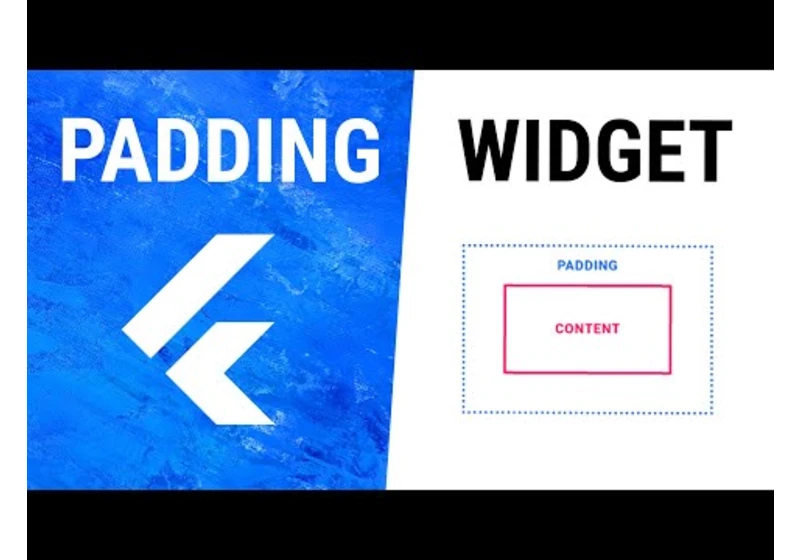 Flutter Padding Widget