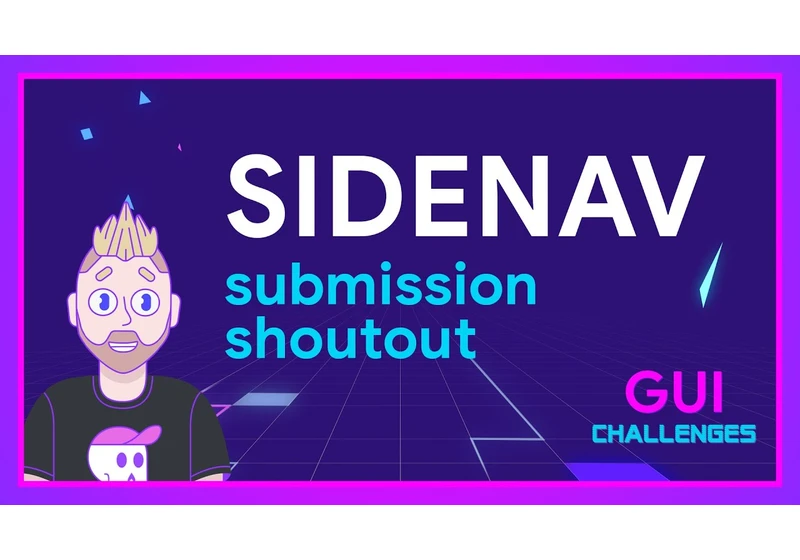 Submission shoutouts for SIDENAV