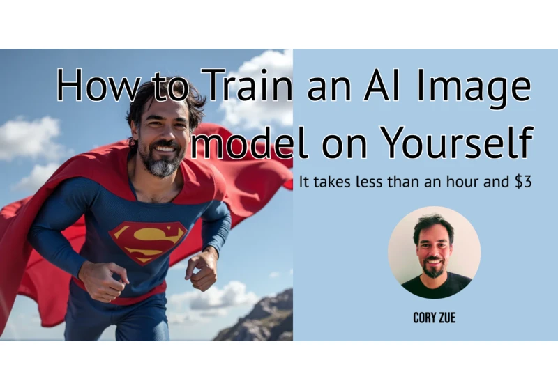 How to Train an AI Image Model on Yourself