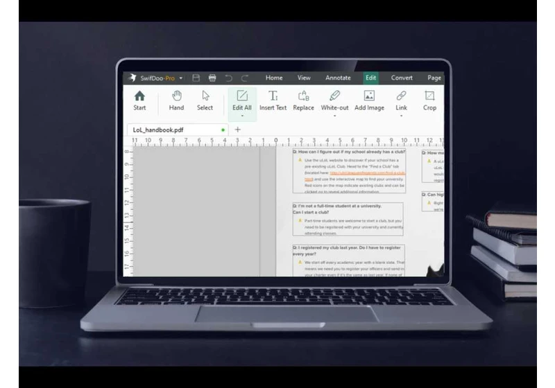 A perpetual license for this PDF editor is only $28