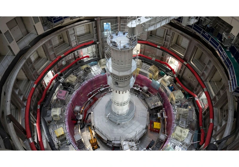 Largest nuclear fusion reactor is finally completed