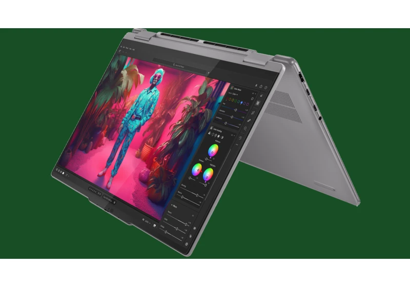  AMD-powered Lenovo Yoga 7 at all-time low $599 — convertible laptop with Ryzen 7 8840HS CPU is $300 off 