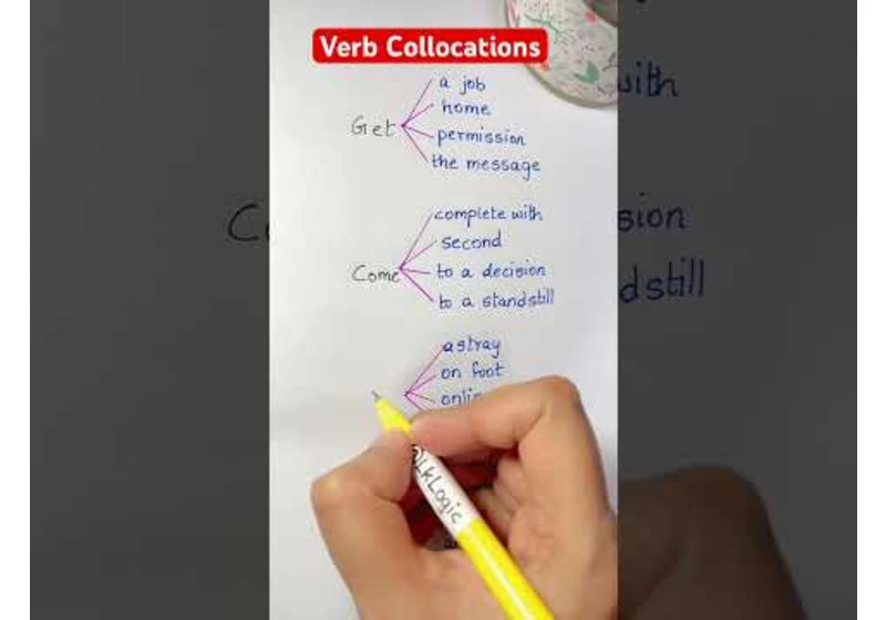 Verb Collocations