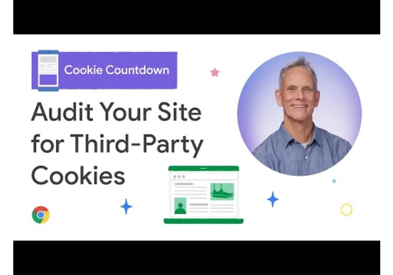 Audit your site for third-party cookies