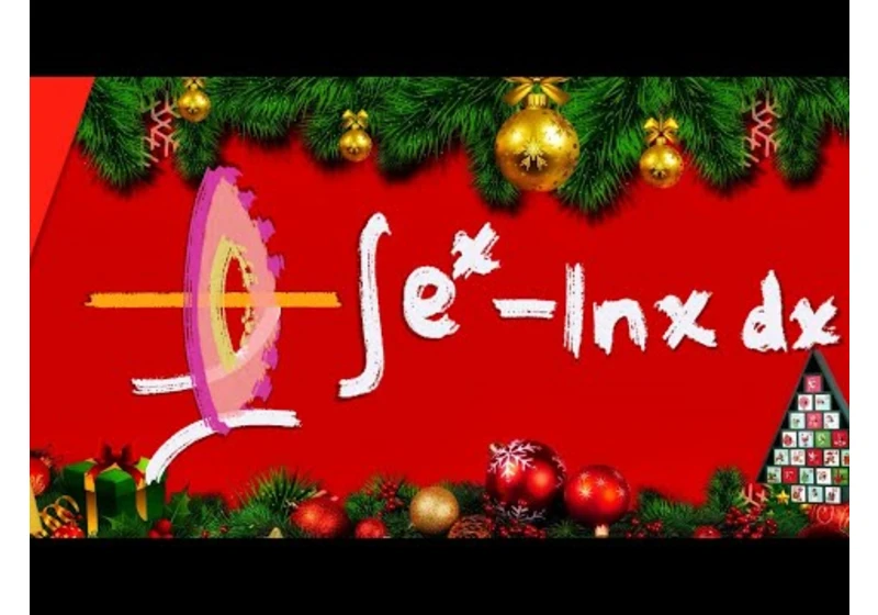 Washer Method with e^x and ln(x)  | AP Calc FRQ Advent Calendar Day 5