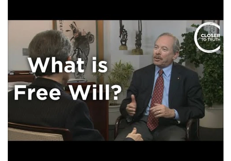 Alan Leshner - What is Free Will?