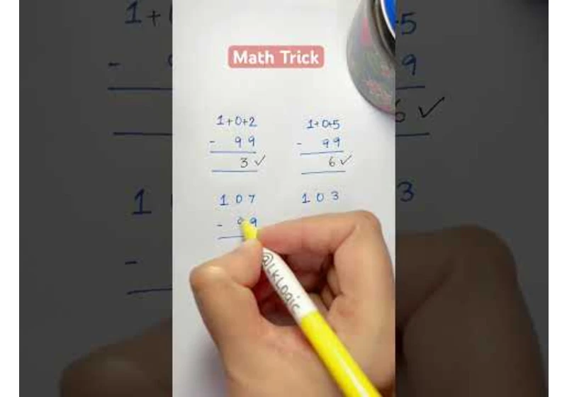 Math Trick