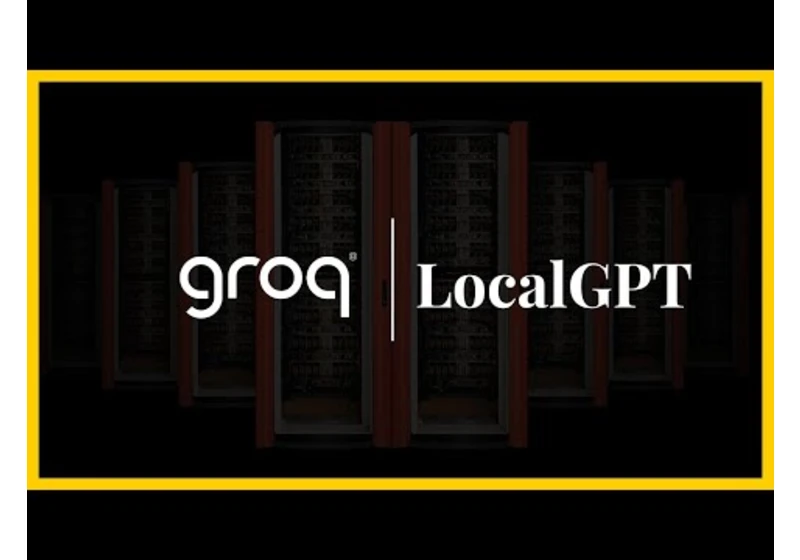 Ultra Fast LocalGPT inference with Groq API