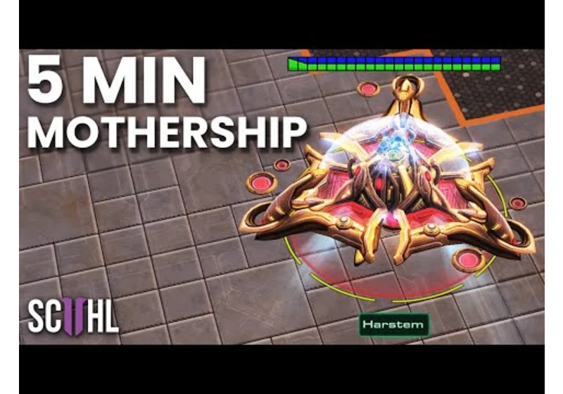 Harstem's Professional Mothership Rush vs. Lambo - Starcraft 2