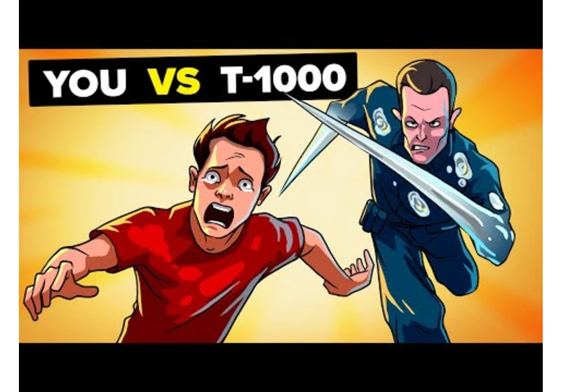 YOU vs T-1000 - Could You Defeat and Survive The Terminator