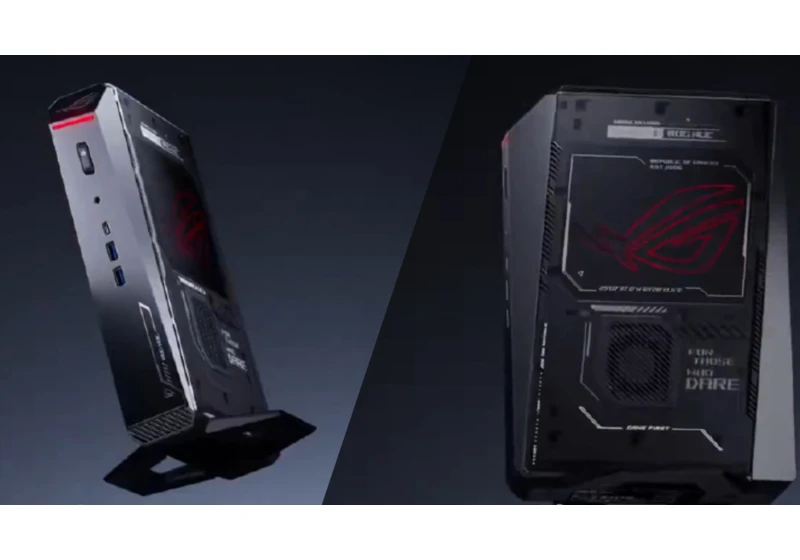  Asus leaks its ROG NUC 2025 on social media ahead of CES debut — compact gamer-focused RTX 50 and Core Ultra 200 mini PC on the way 