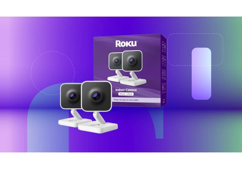 Score 2 Roku Indoor Security Cams for Just $15 Apiece With Pre-Christmas Delivery