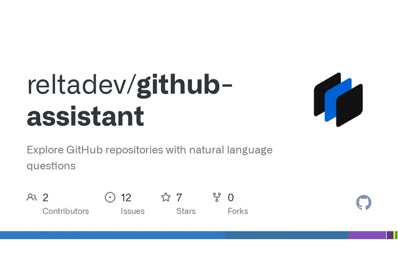 Show HN: GitHub-assistant – Natural language questions from your GitHub data