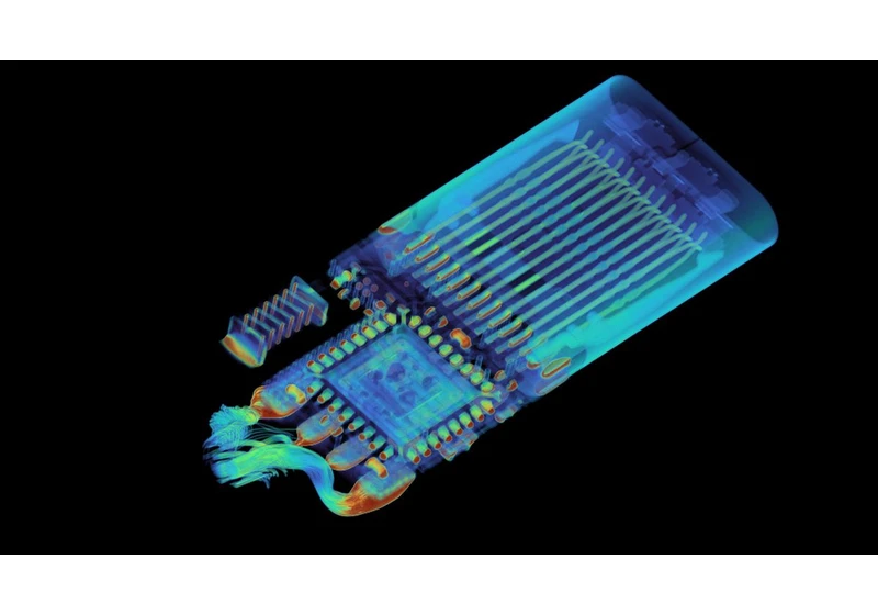  USB-C cable CT scan reveals sinister active electronics — O.MG cable contains a hidden antenna and another die embedded in the microcontroller 