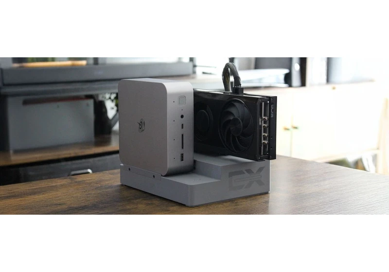  This excellent mini PC is designed to work with your desktop-class GPU 