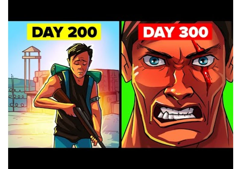 I Survived 300 Days of Nuclear War (NOT Minecraft)