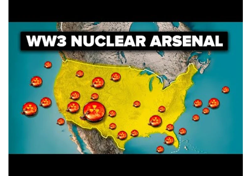 Where US Hides World War 3 Nuclear Weapons