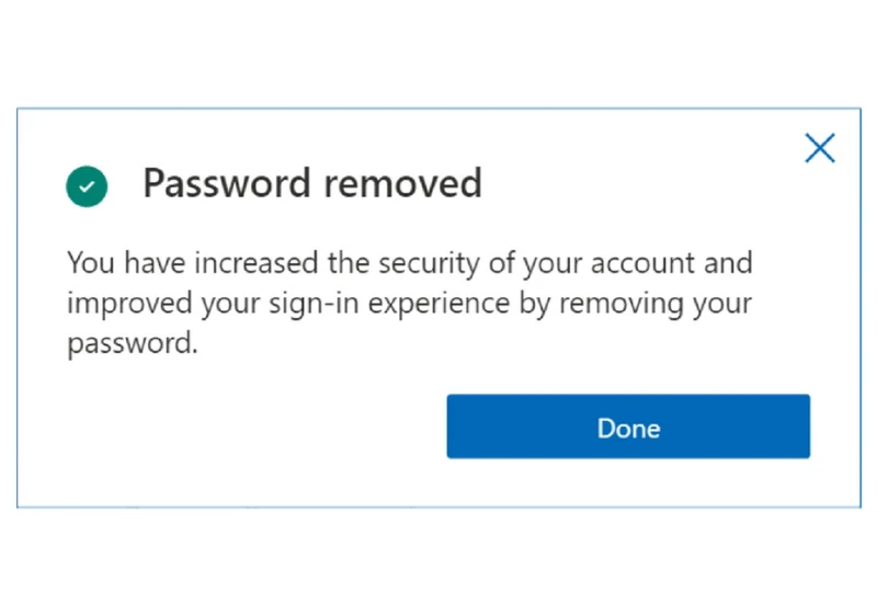 Microsoft adds a passwordless option for Microsoft accounts