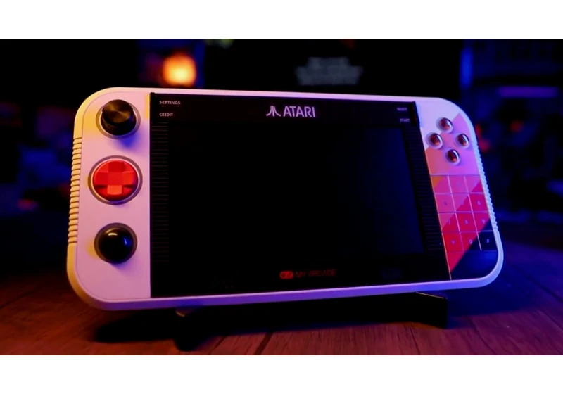 Atari Gamestation Go brings a quirky retro vibe to the handheld market